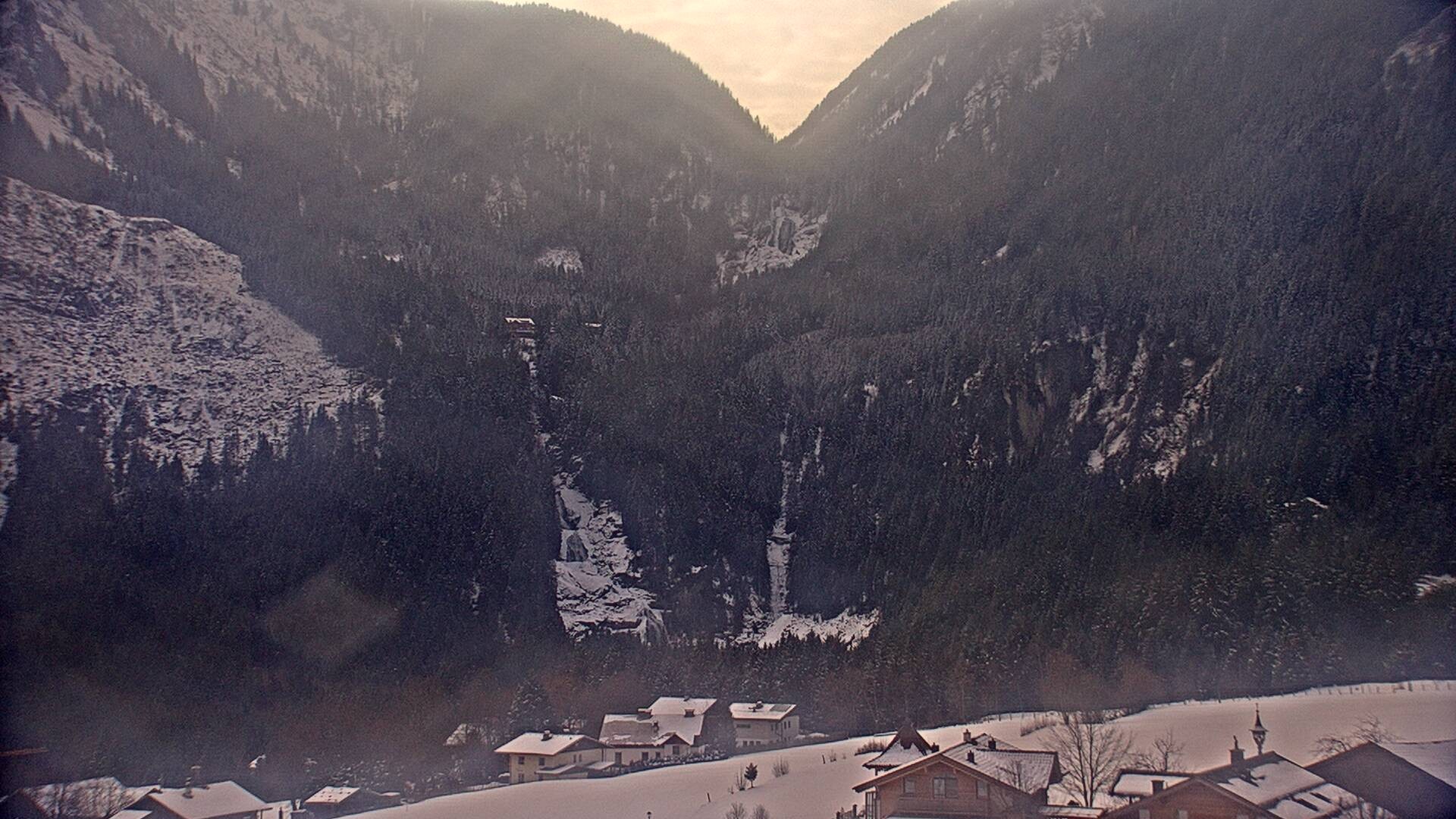 Archived image Webcam Krimml waterfalls