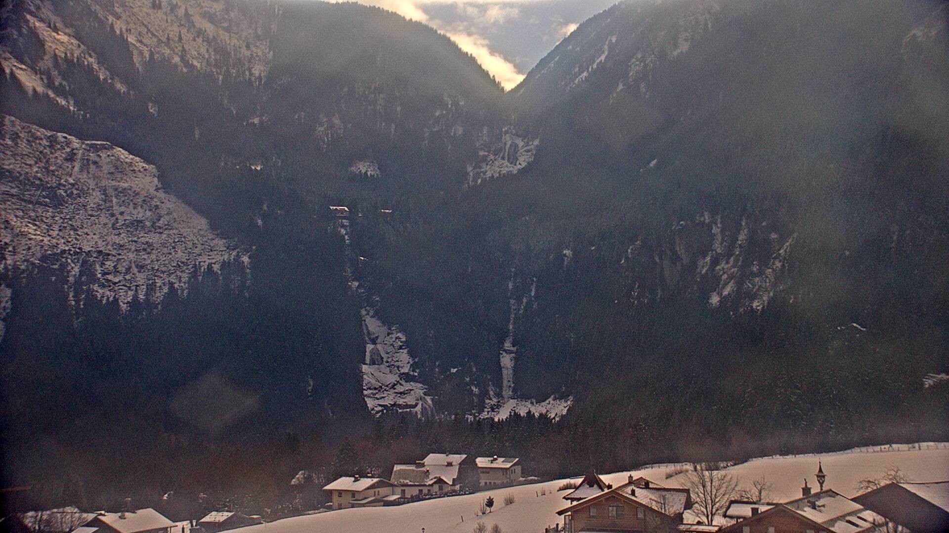 Archiv Foto Webcam Krimmler Wasserfälle nahe Krimml