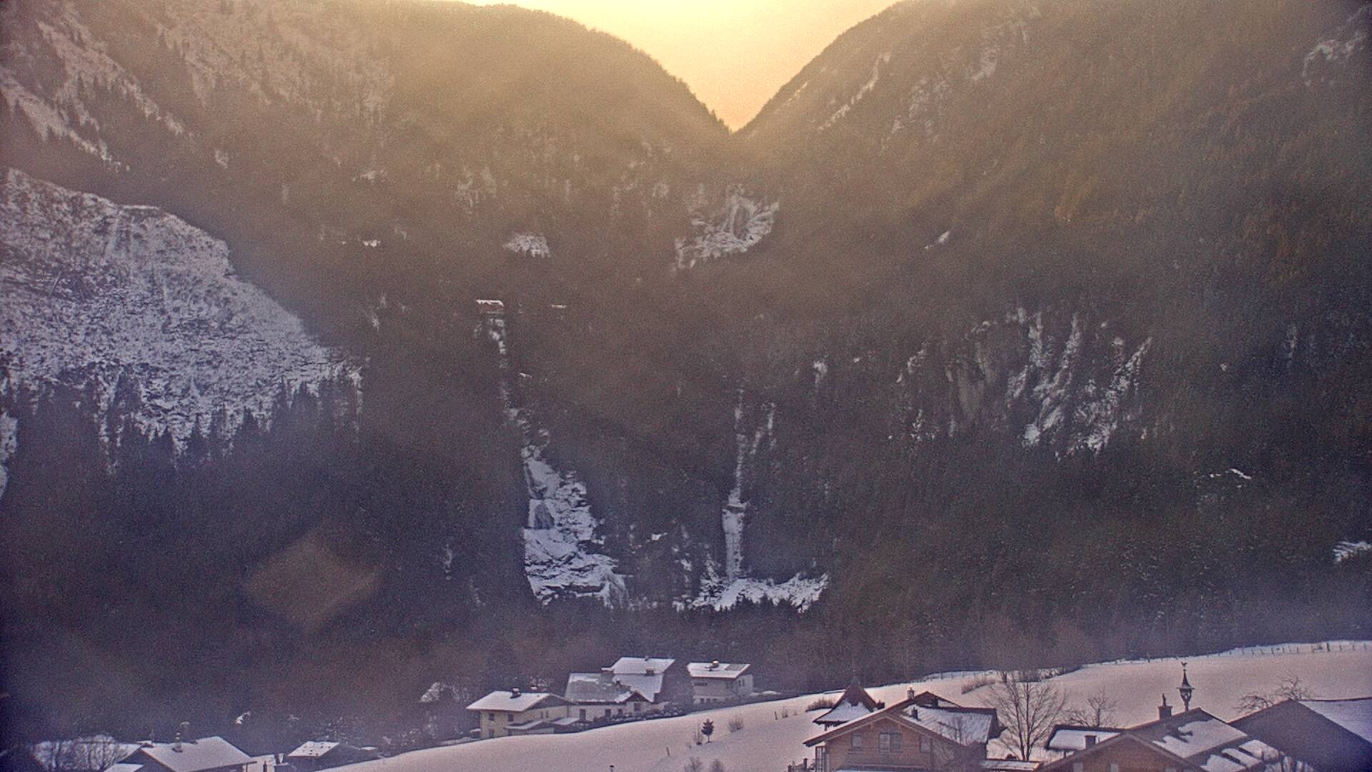 Archiv Foto Webcam Krimmler Wasserfälle nahe Krimml