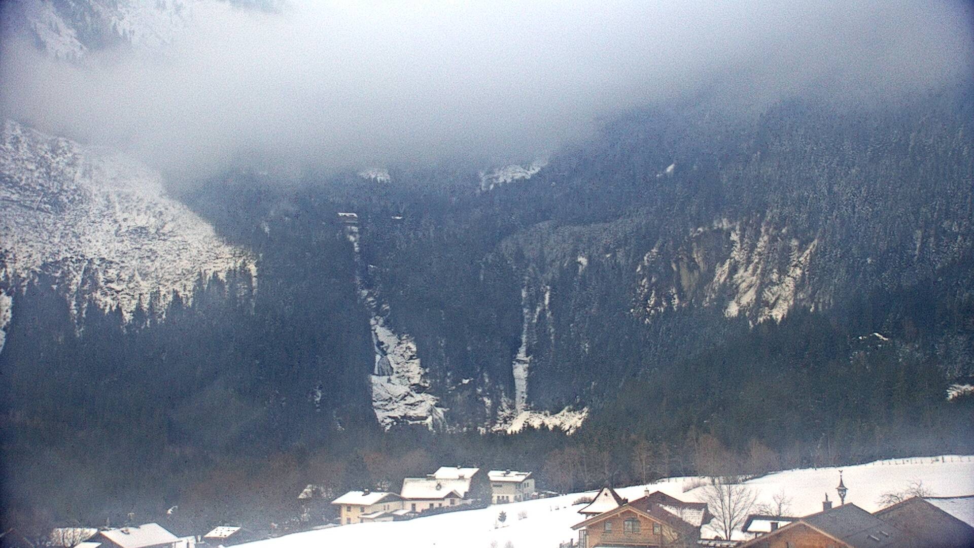 Archiv Foto Webcam Krimmler Wasserfälle nahe Krimml