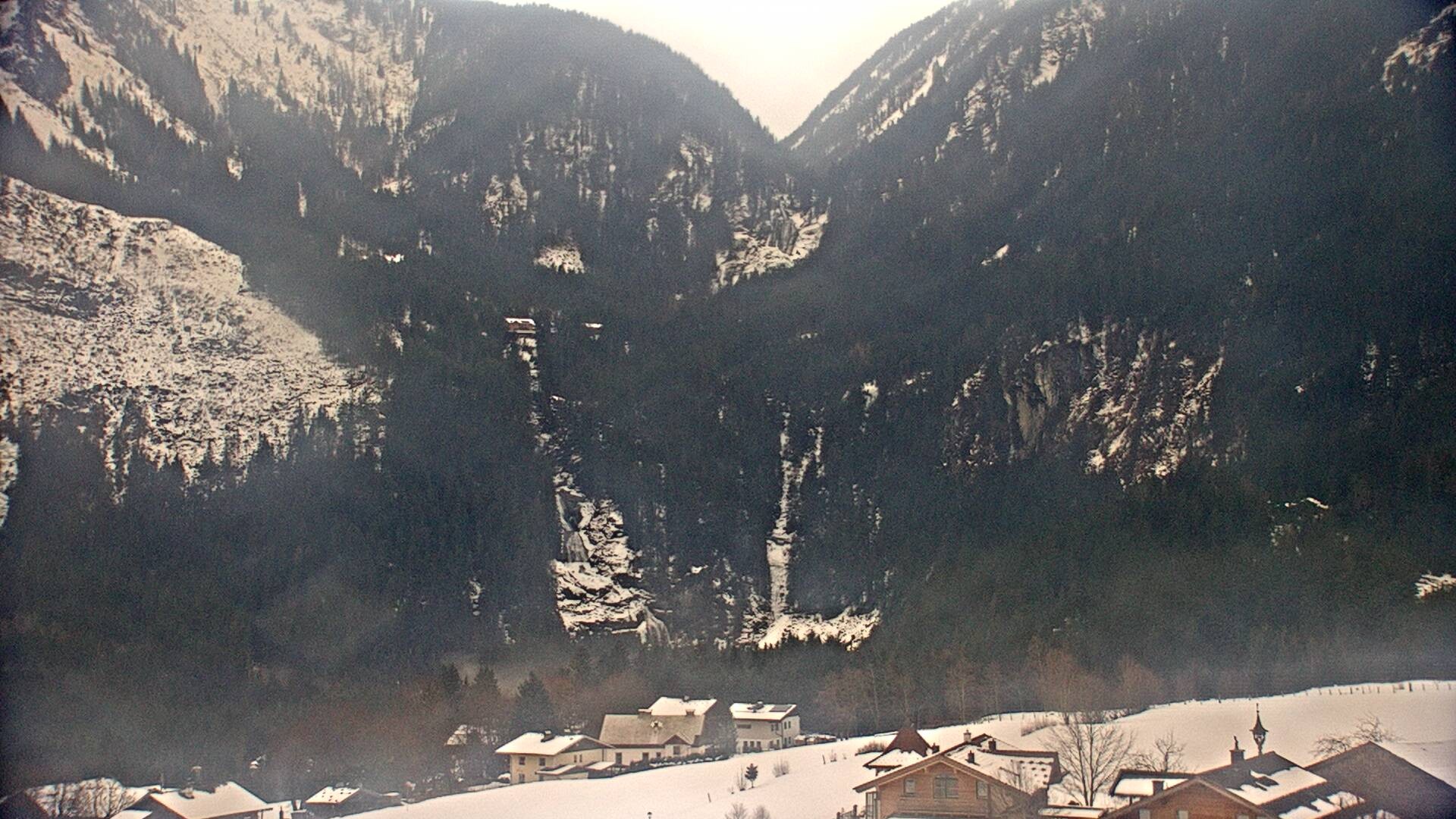 Archiv Foto Webcam Krimmler Wasserfälle nahe Krimml