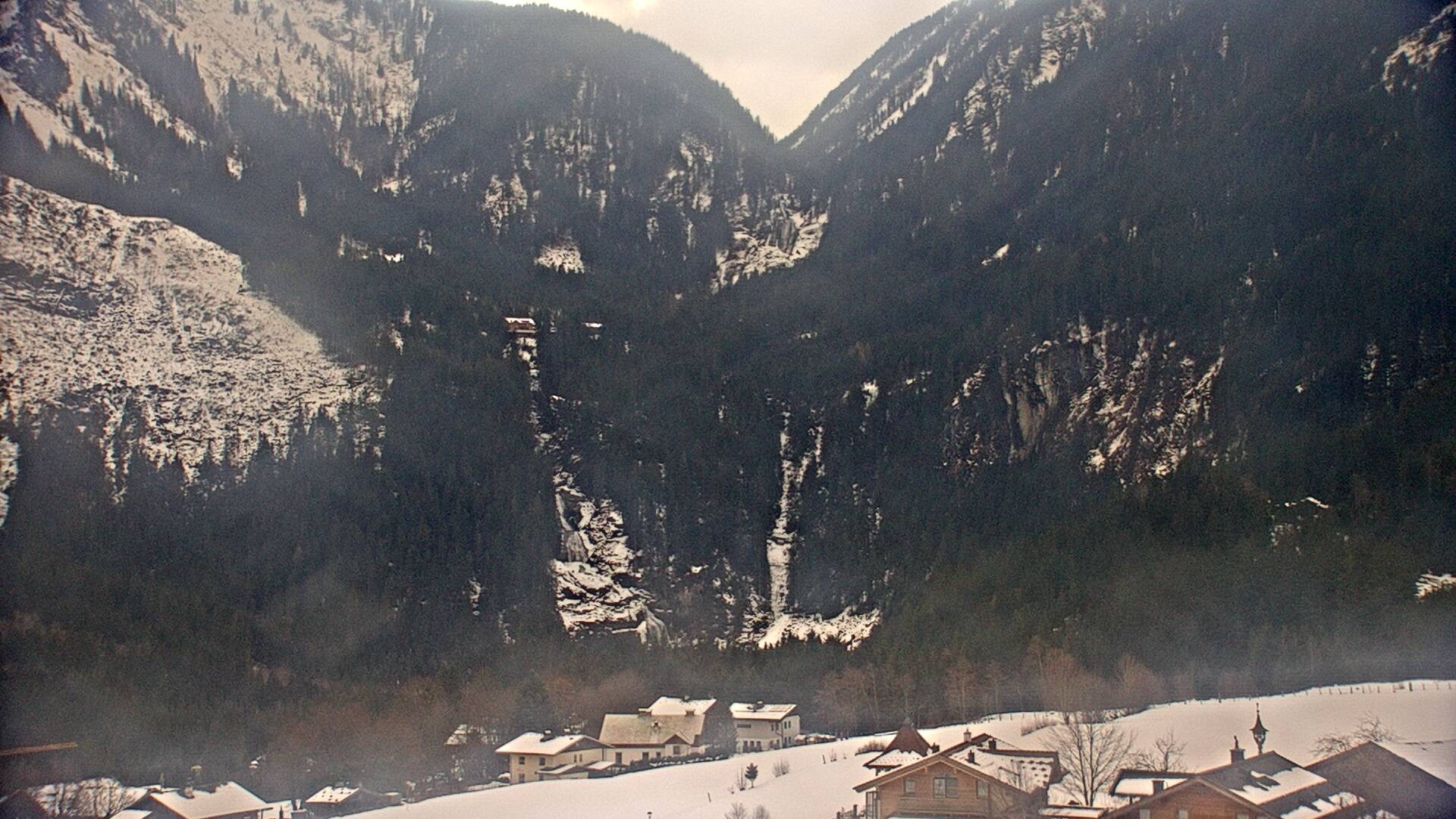 Archiv Foto Webcam Krimmler Wasserfälle nahe Krimml