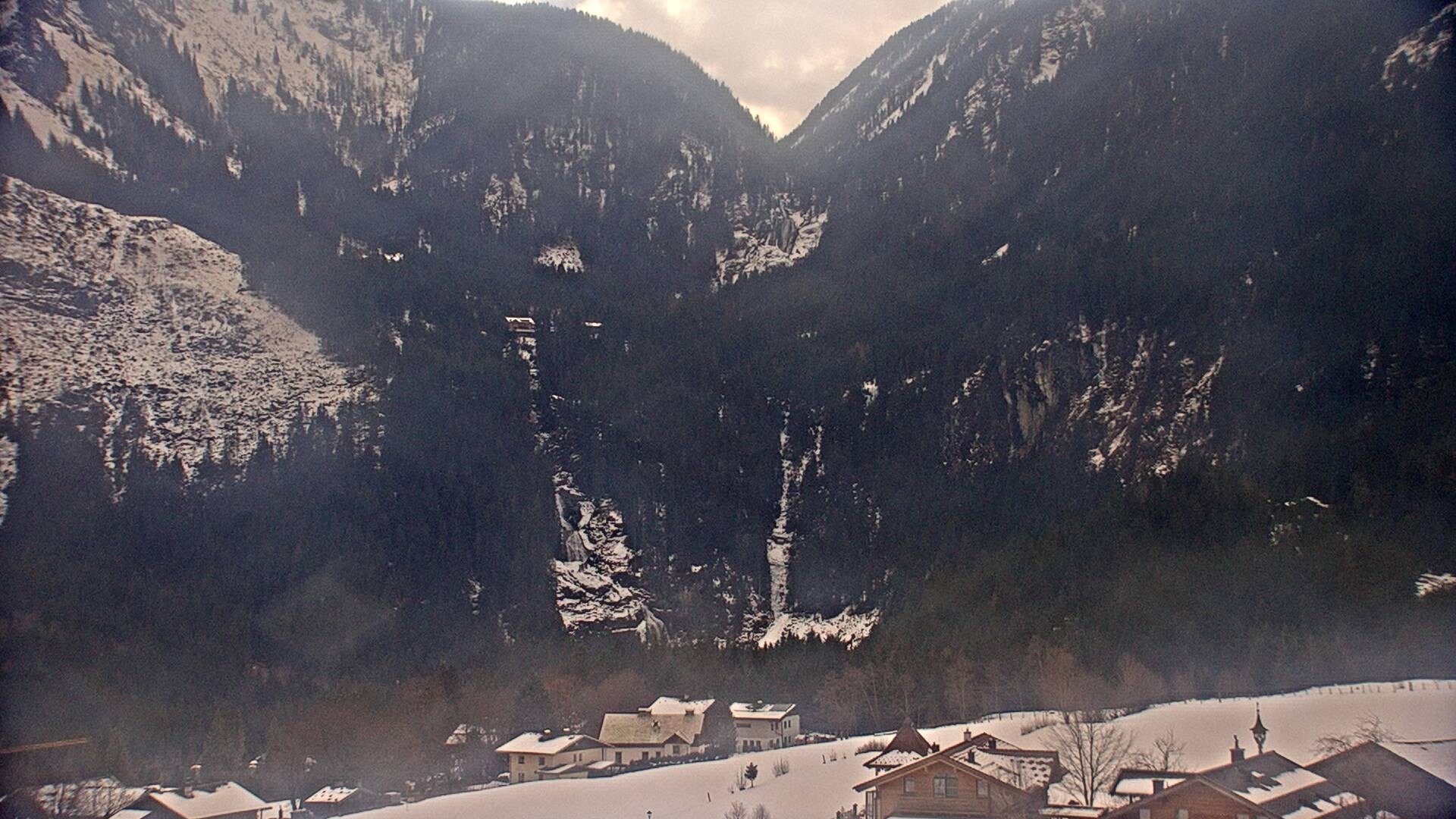 Archiv Foto Webcam Krimmler Wasserfälle nahe Krimml