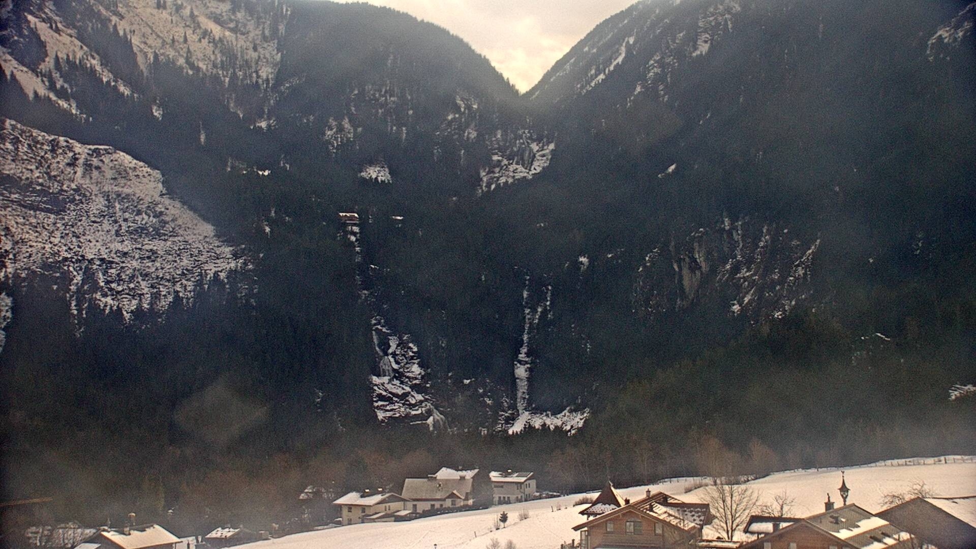 Archiv Foto Webcam Krimmler Wasserfälle nahe Krimml