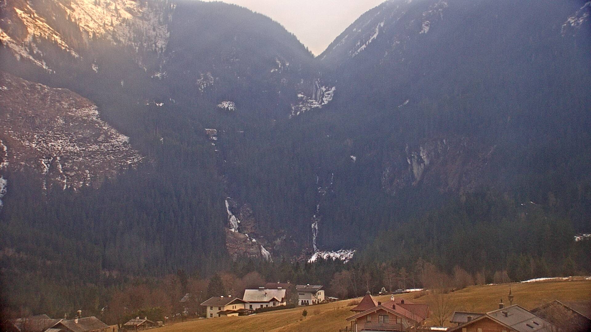 Archiv Foto Webcam Krimmler Wasserfälle nahe Krimml