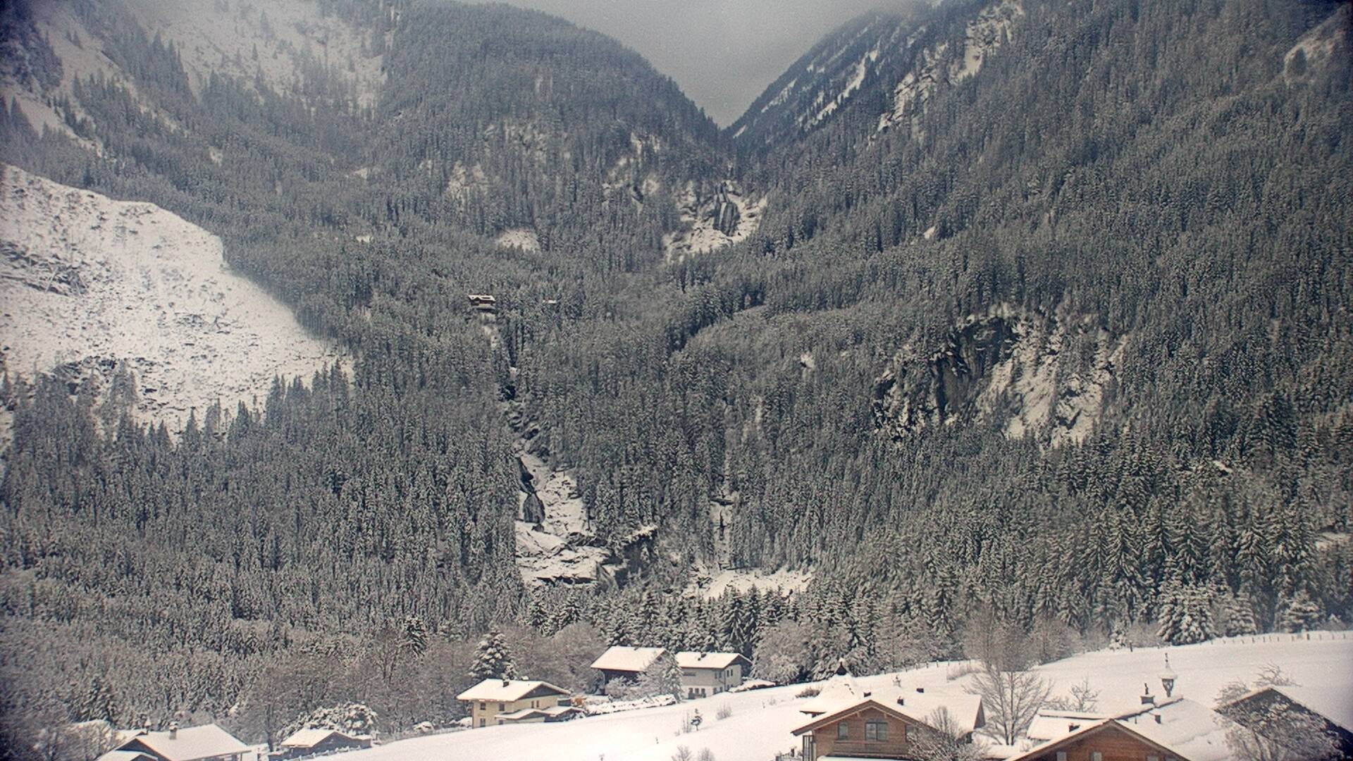 Archiv Foto Webcam Krimmler Wasserfälle nahe Krimml