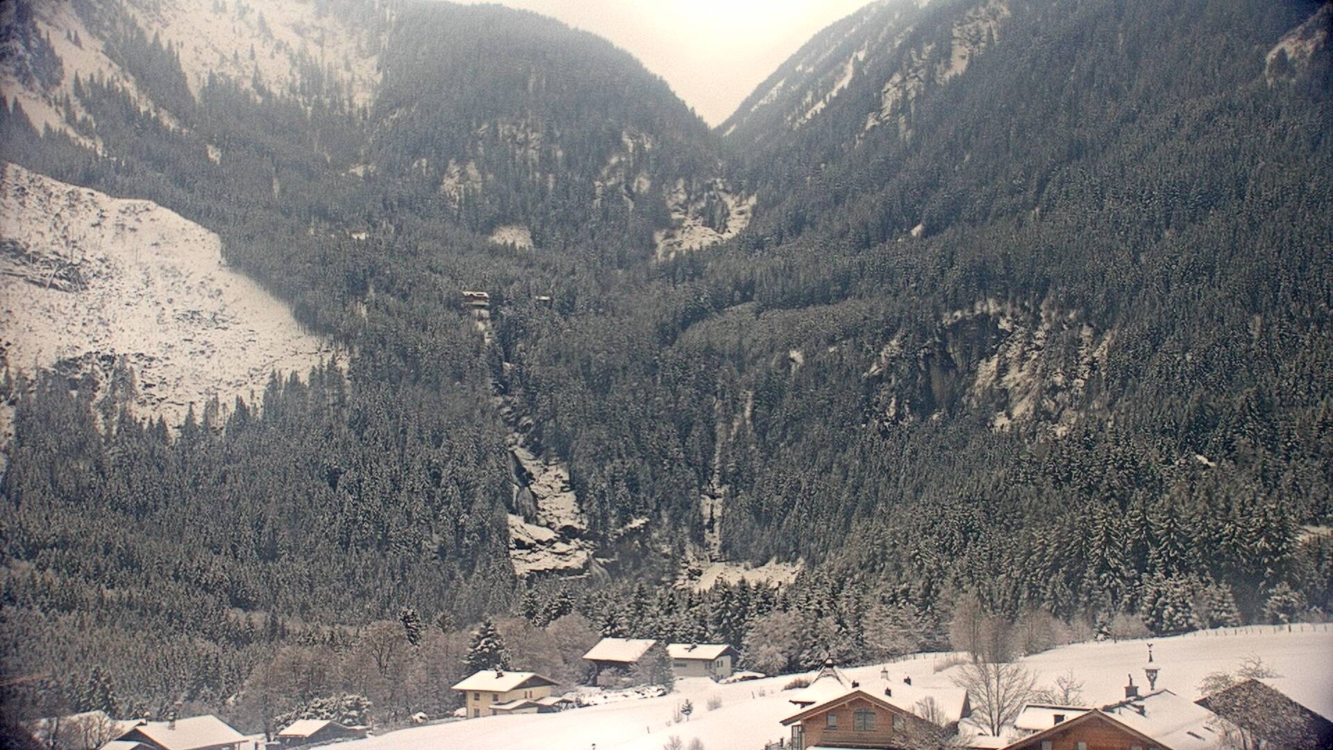 Archiv Foto Webcam Krimmler Wasserfälle nahe Krimml