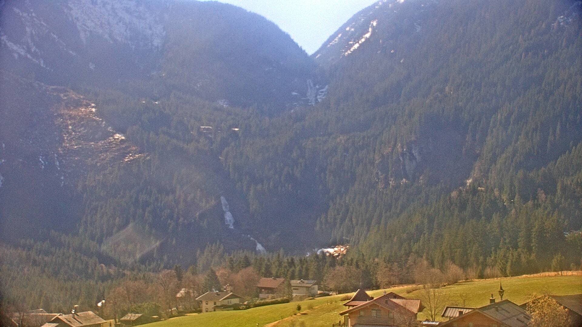 Archiv Foto Webcam Krimmler Wasserfälle nahe Krimml