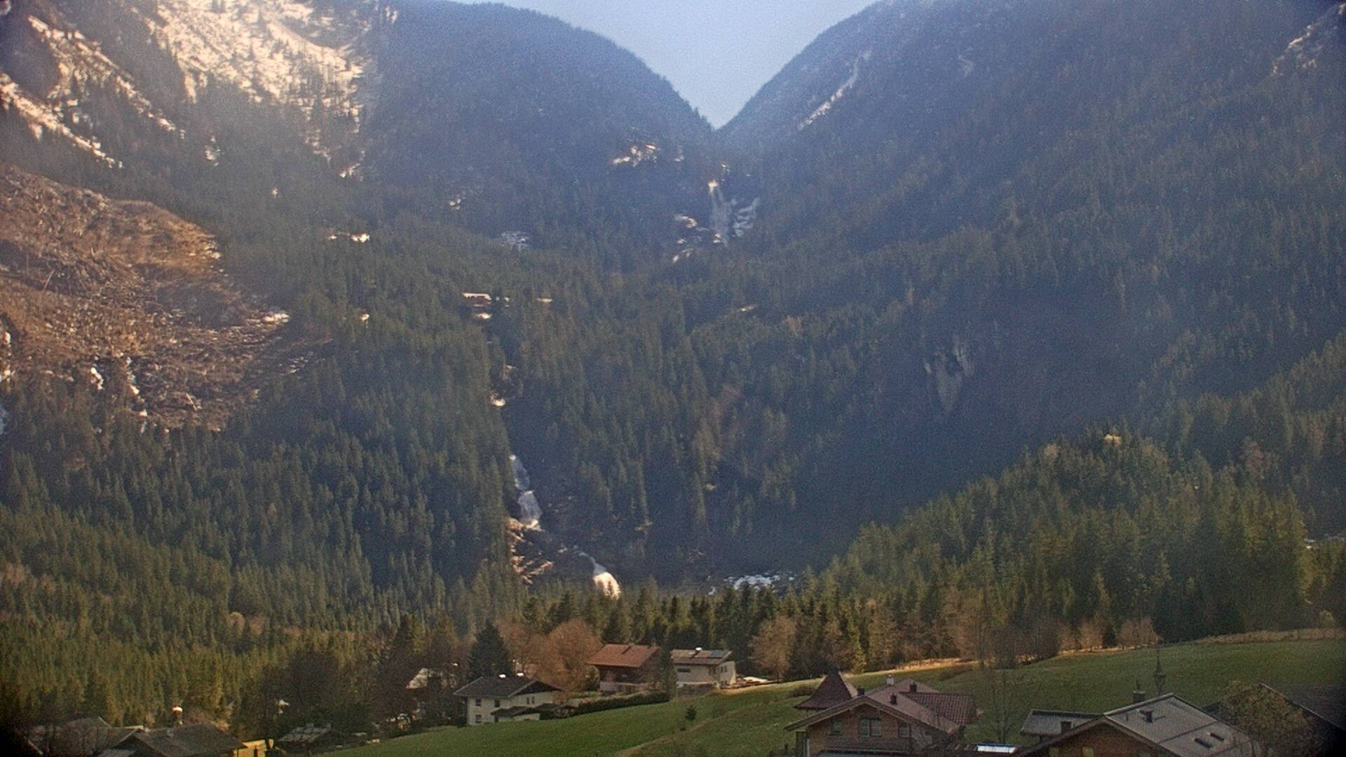 Archiv Foto Webcam Krimmler Wasserfälle nahe Krimml