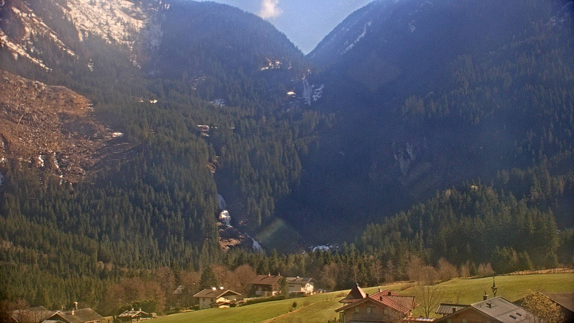 Archiv Foto Webcam Krimmler Wasserfälle nahe Krimml