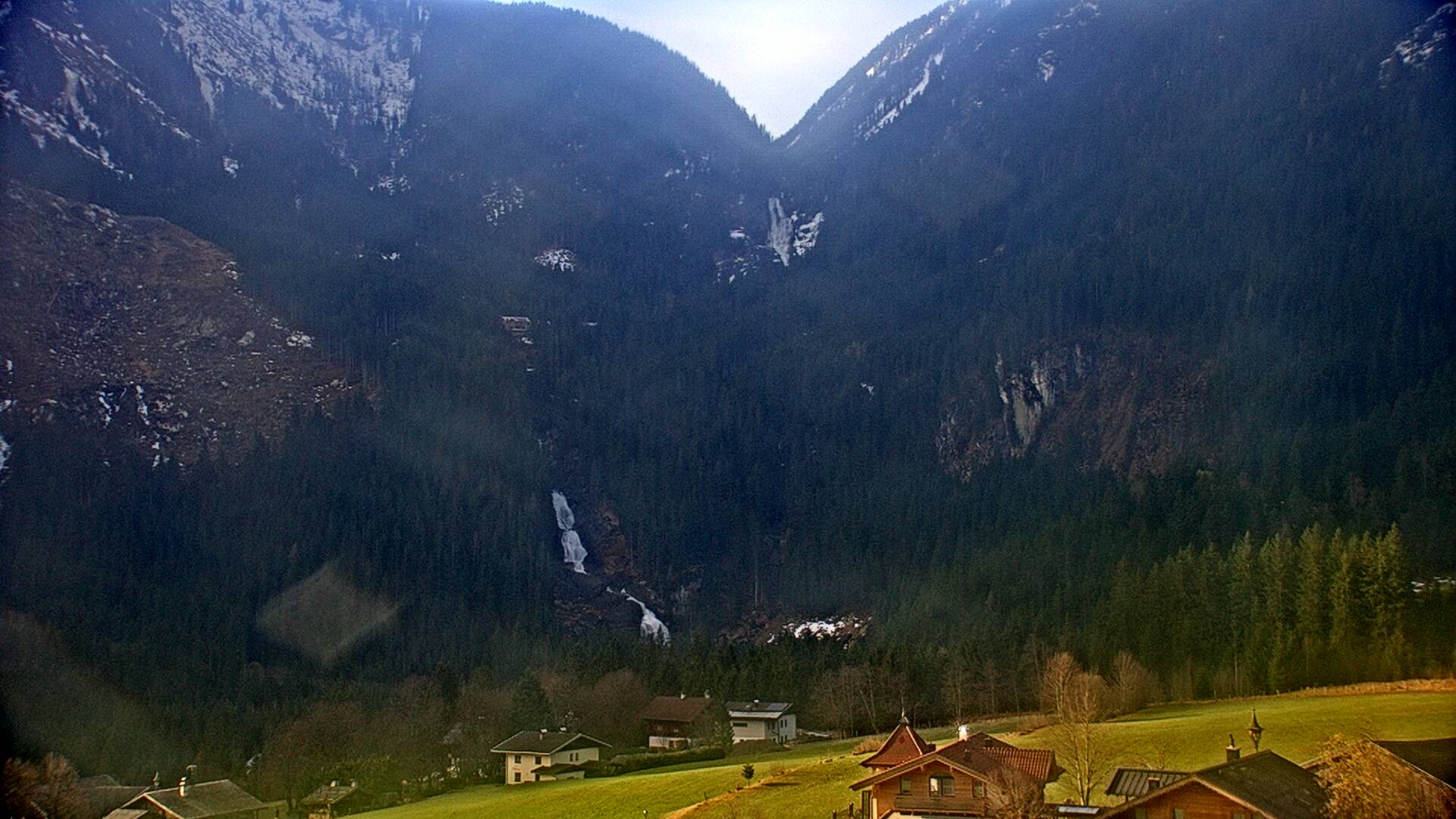 Archiv Foto Webcam Krimmler Wasserfälle nahe Krimml