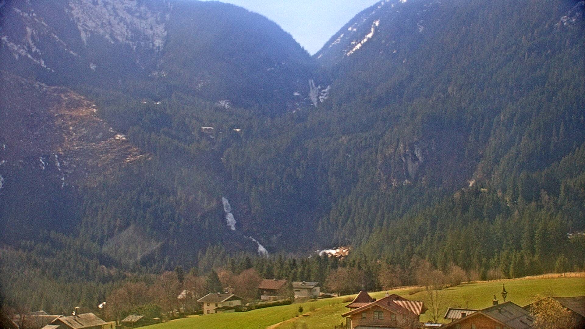 Archiv Foto Webcam Krimmler Wasserfälle nahe Krimml