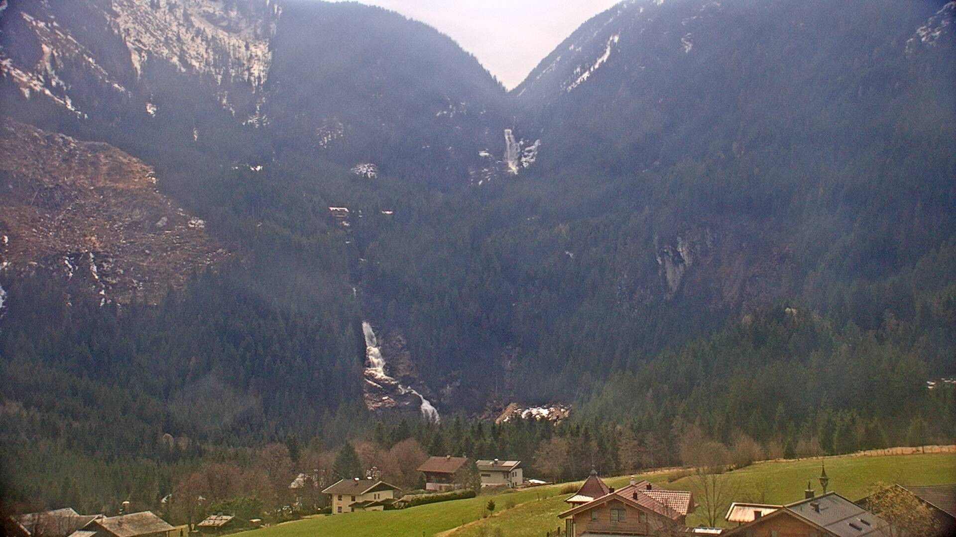 Archiv Foto Webcam Krimmler Wasserfälle nahe Krimml