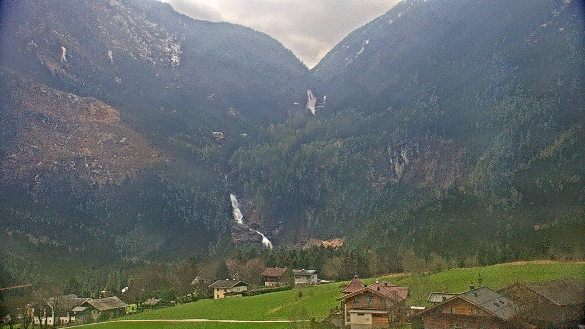 Archiv Foto Webcam Krimmler Wasserfälle nahe Krimml