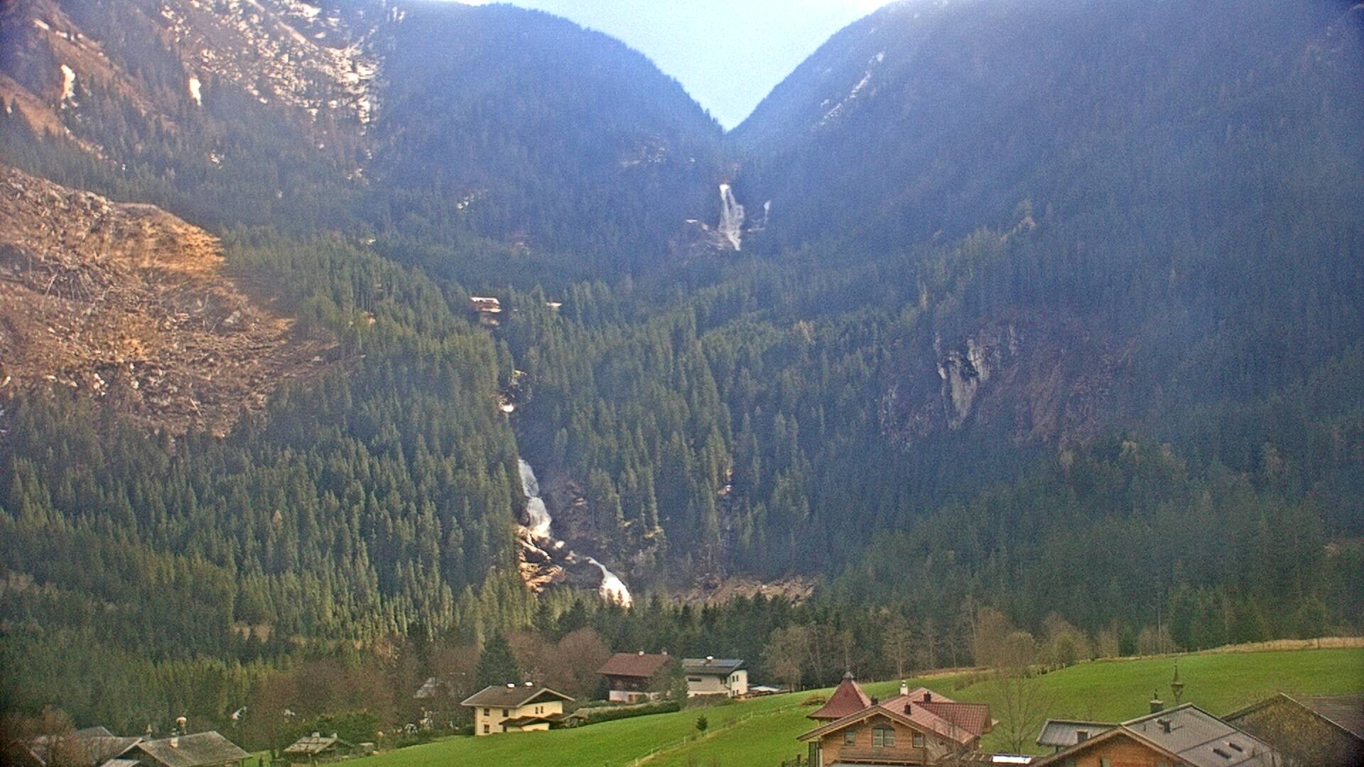 Archiv Foto Webcam Krimmler Wasserfälle nahe Krimml