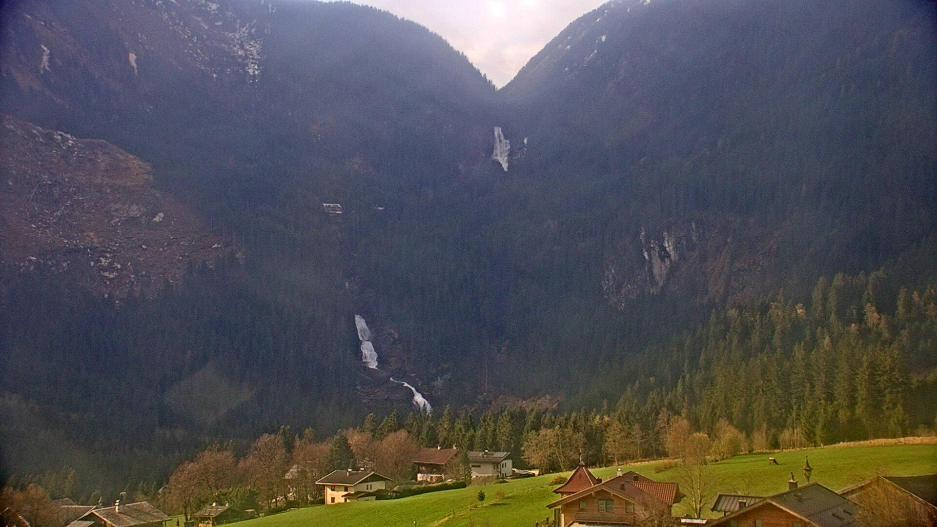 Archived image Webcam Krimml waterfalls