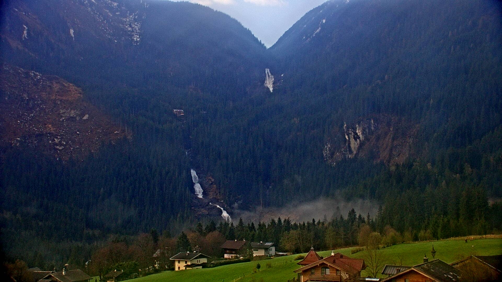 Archiv Foto Webcam Krimmler Wasserfälle nahe Krimml