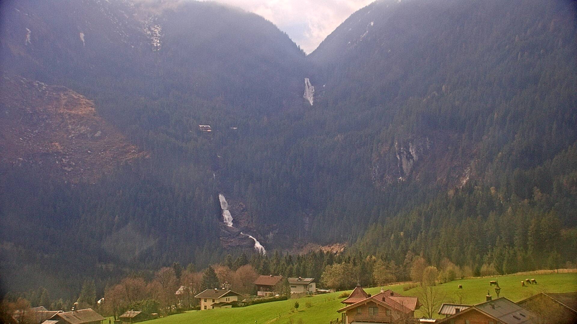 Archiv Foto Webcam Krimmler Wasserfälle nahe Krimml