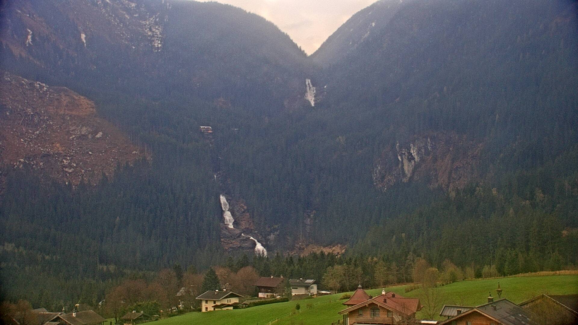 Archiv Foto Webcam Krimmler Wasserfälle nahe Krimml