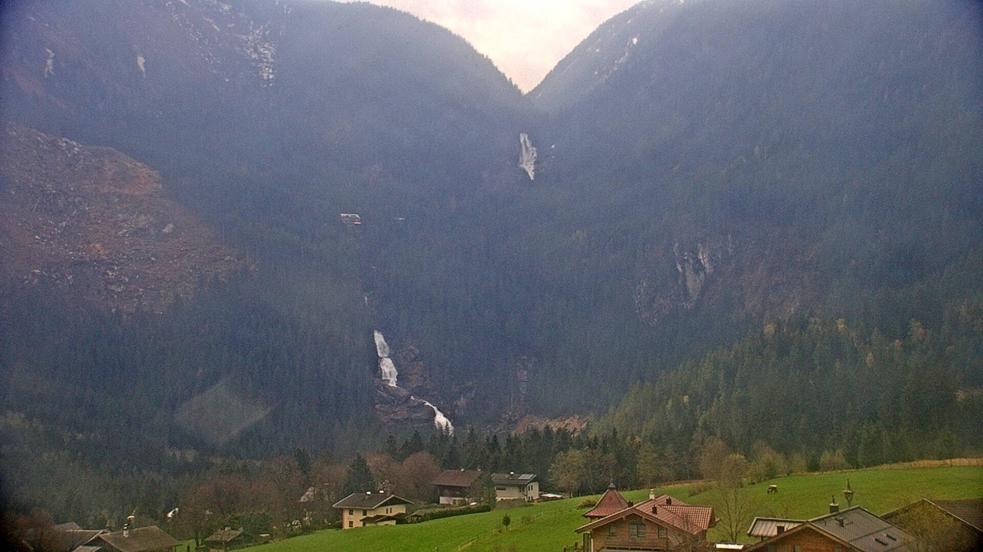 Archiv Foto Webcam Krimmler Wasserfälle nahe Krimml