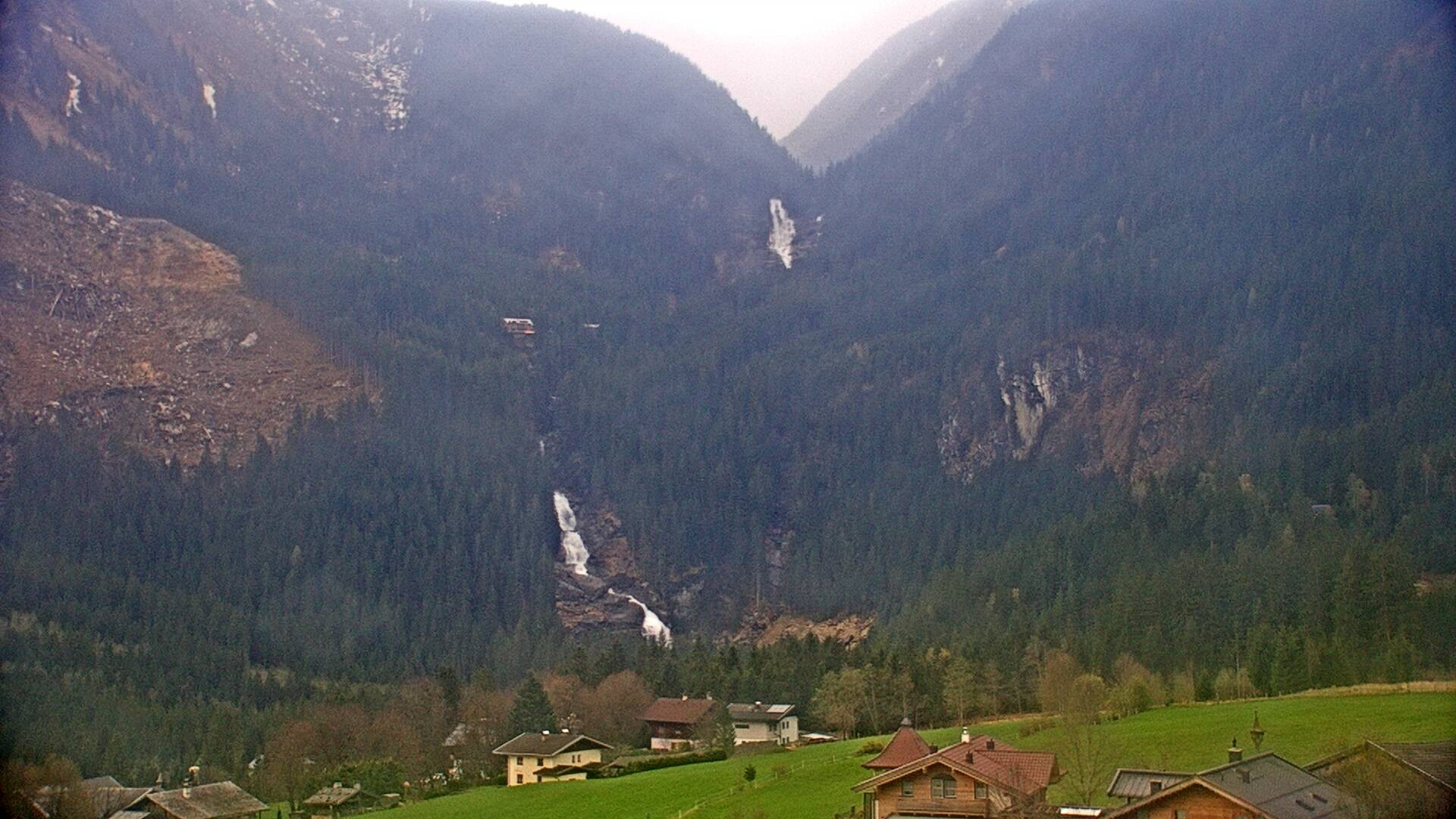 Archiv Foto Webcam Krimmler Wasserfälle nahe Krimml