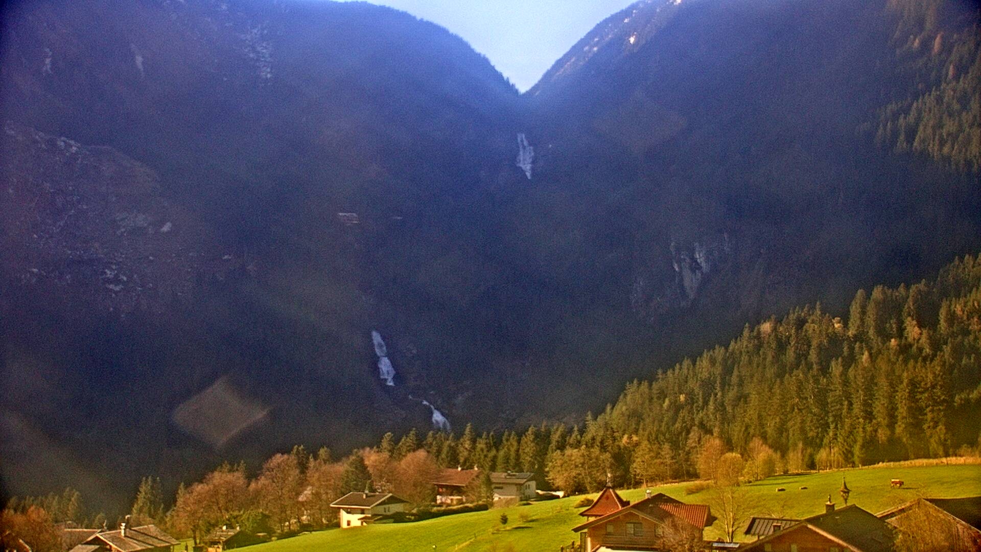 Archiv Foto Webcam Krimmler Wasserfälle nahe Krimml