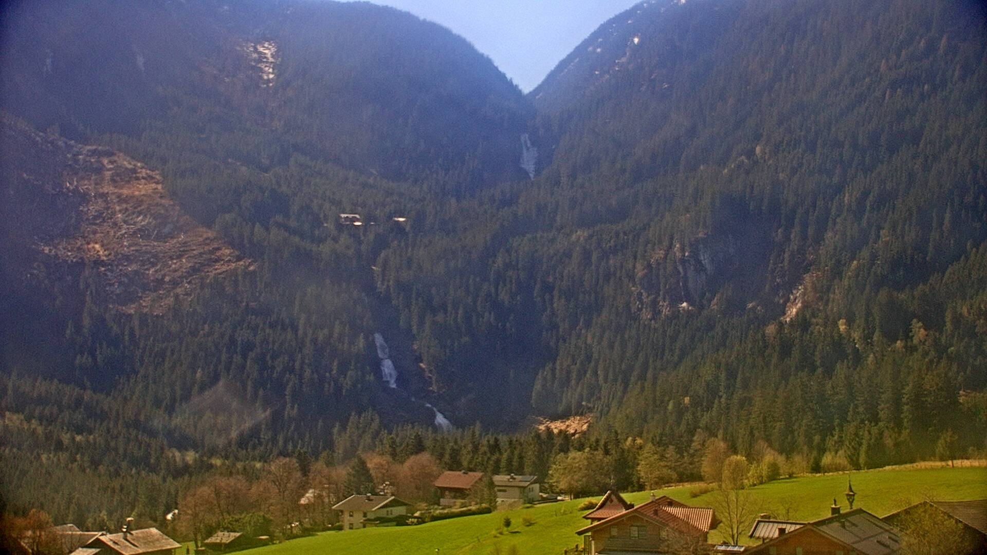 Archiv Foto Webcam Krimmler Wasserfälle nahe Krimml