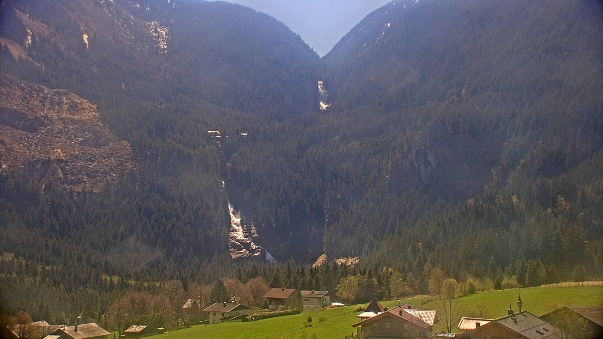 Archiv Foto Webcam Krimmler Wasserfälle nahe Krimml