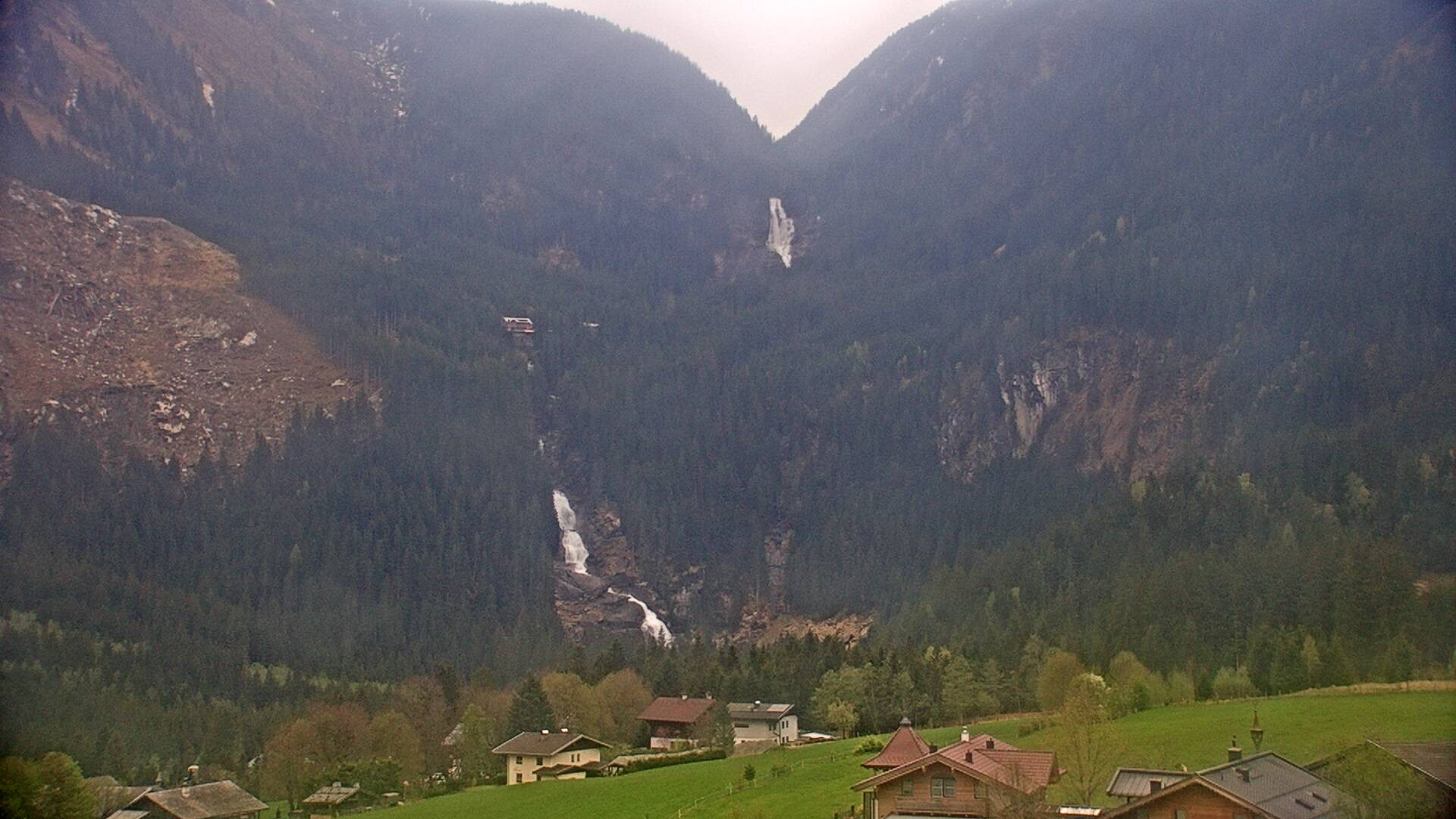 Archiv Foto Webcam Krimmler Wasserfälle nahe Krimml