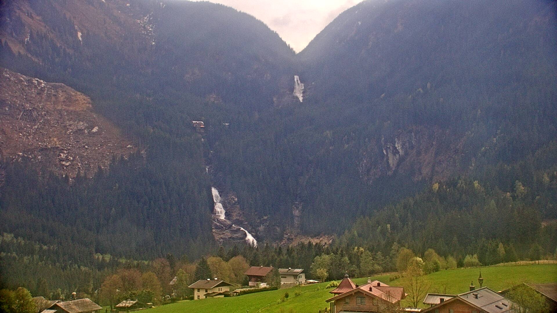 Archiv Foto Webcam Krimmler Wasserfälle nahe Krimml