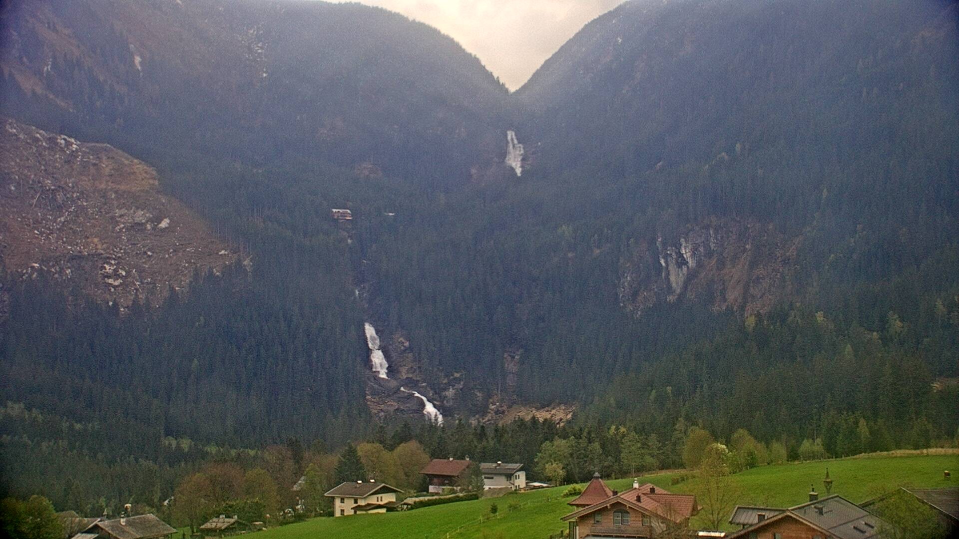 Archiv Foto Webcam Krimmler Wasserfälle nahe Krimml