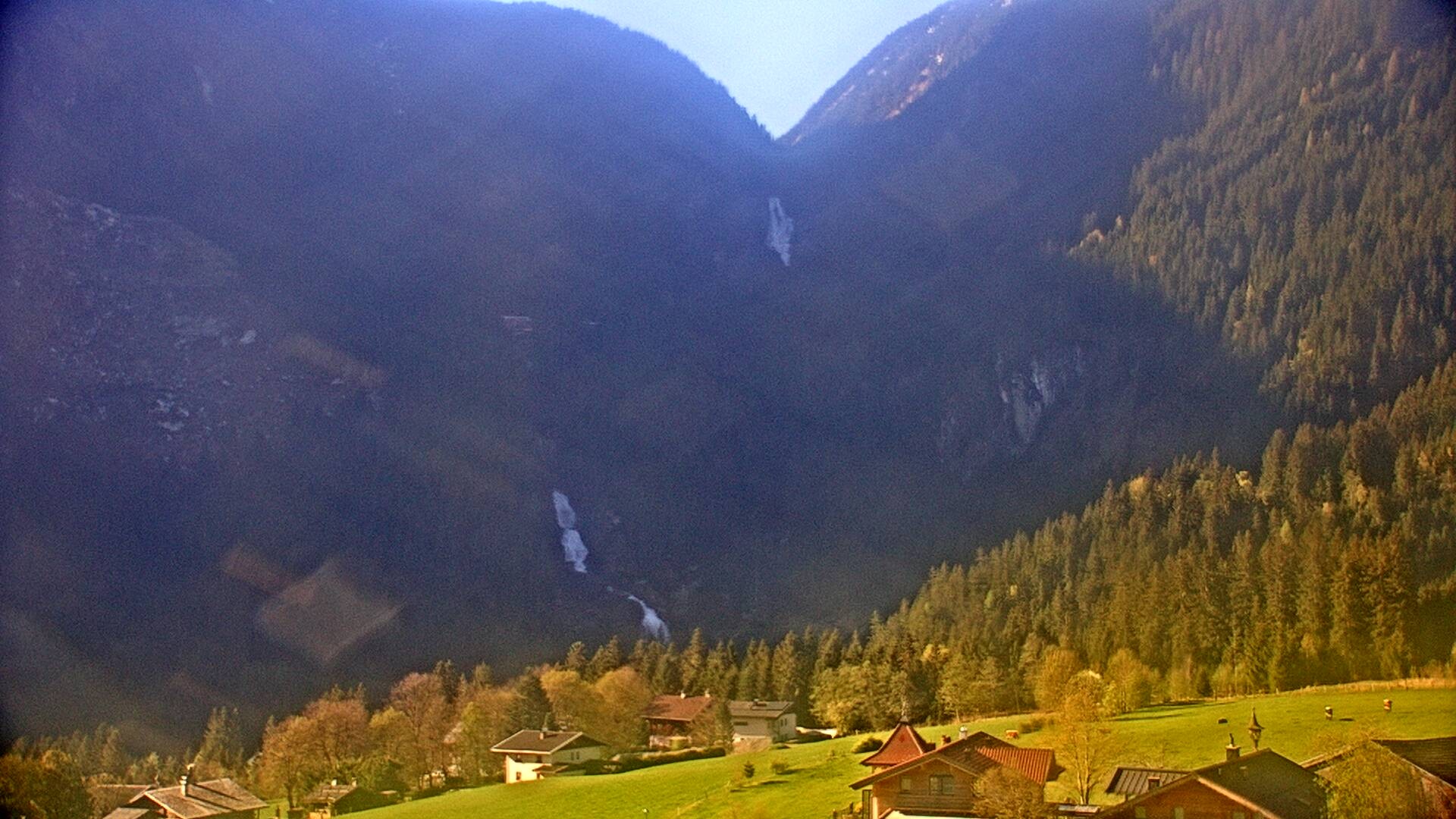 Archiv Foto Webcam Krimmler Wasserfälle nahe Krimml