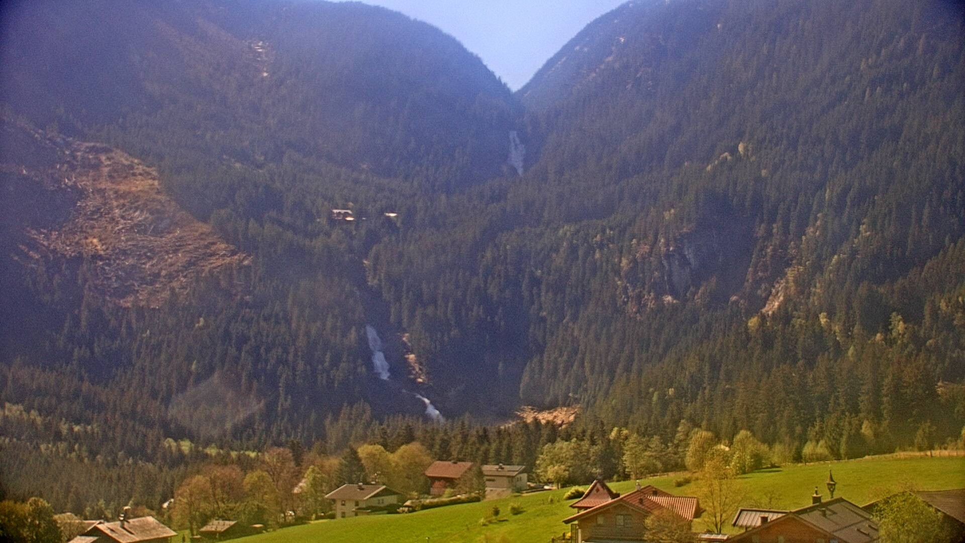 Archiv Foto Webcam Krimmler Wasserfälle nahe Krimml