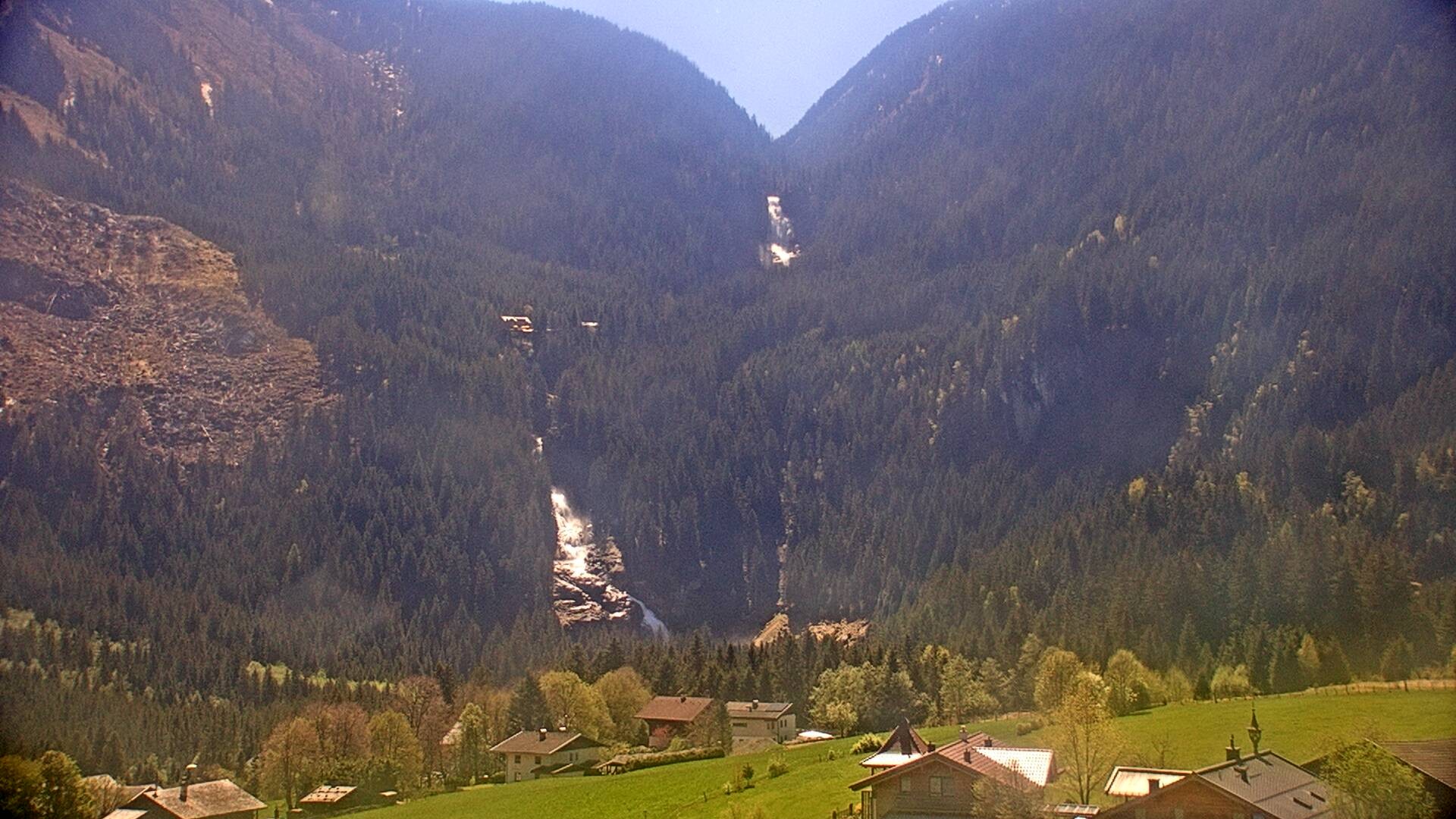 Archiv Foto Webcam Krimmler Wasserfälle nahe Krimml