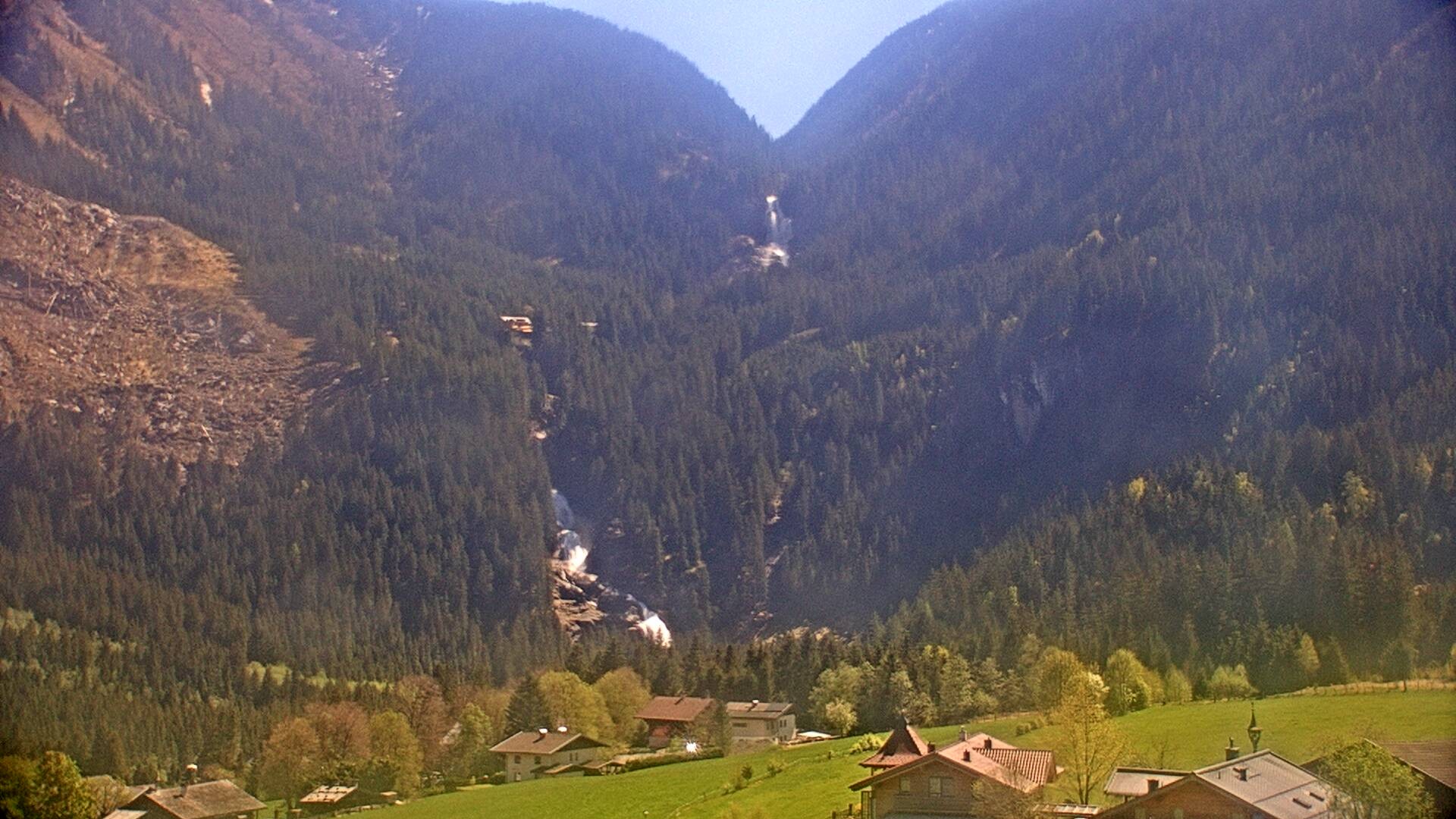 Archiv Foto Webcam Krimmler Wasserfälle nahe Krimml