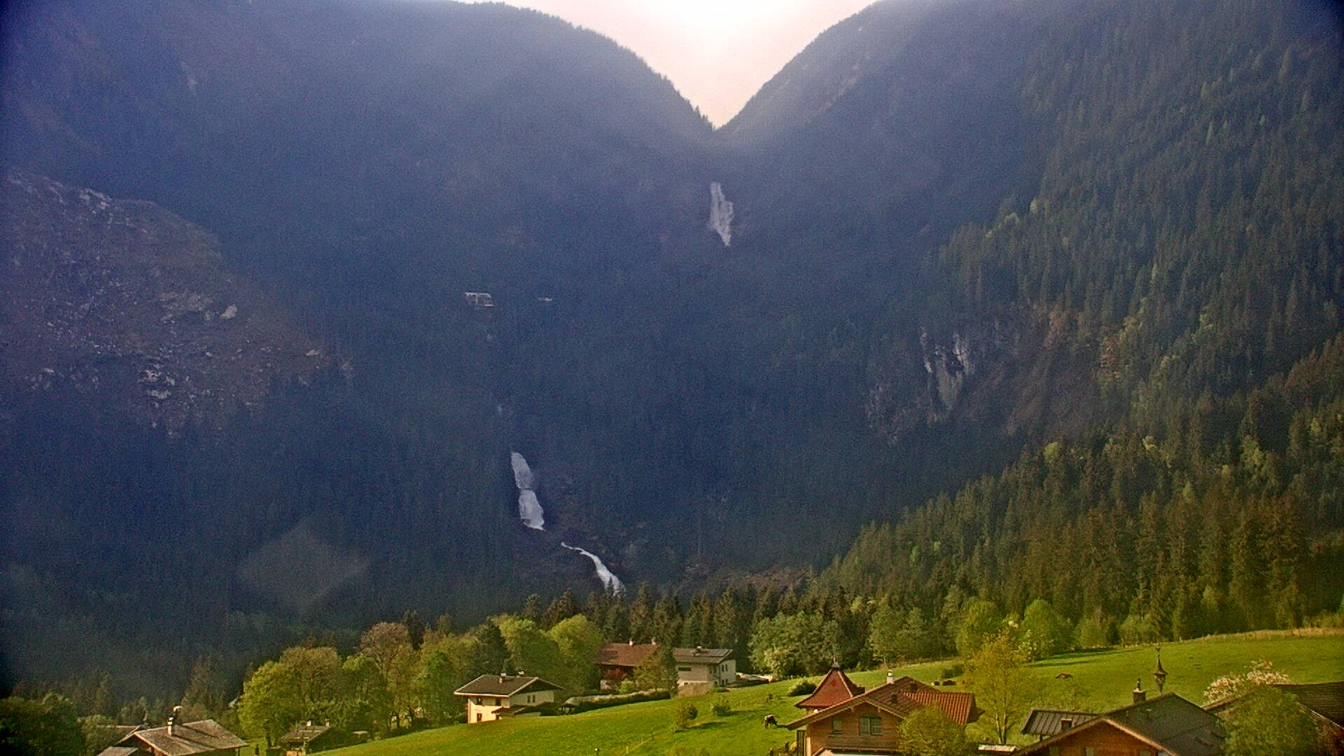 Archiv Foto Webcam Krimmler Wasserfälle nahe Krimml