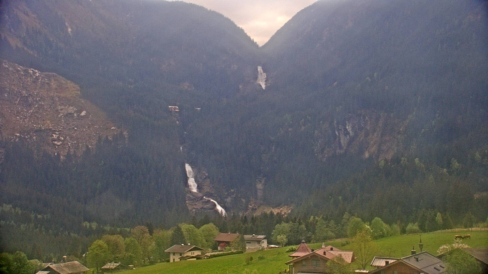 Archiv Foto Webcam Krimmler Wasserfälle nahe Krimml