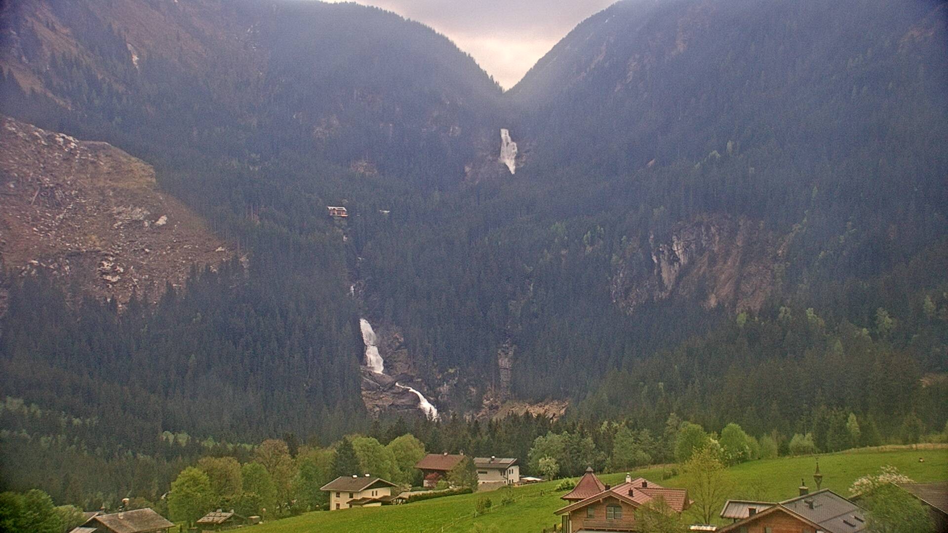 Archiv Foto Webcam Krimmler Wasserfälle nahe Krimml