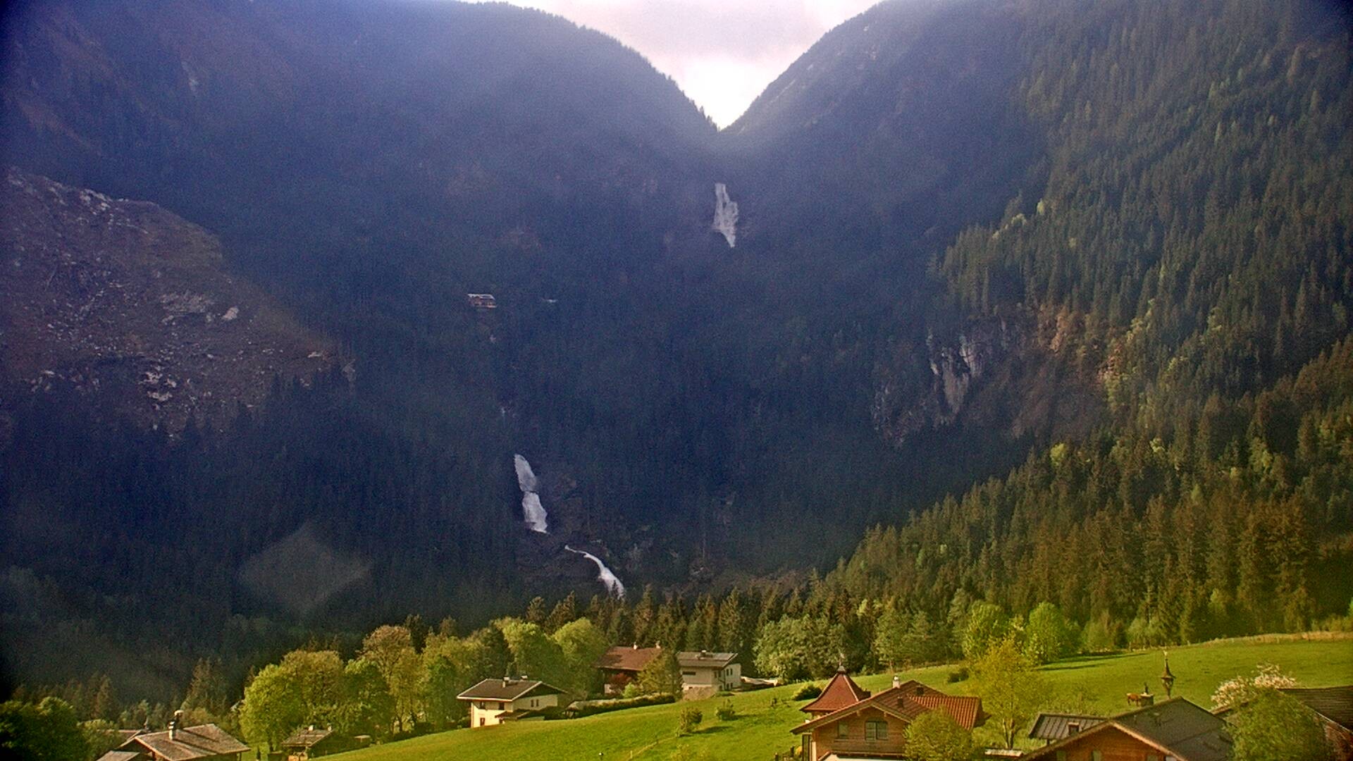 Archiv Foto Webcam Krimmler Wasserfälle nahe Krimml