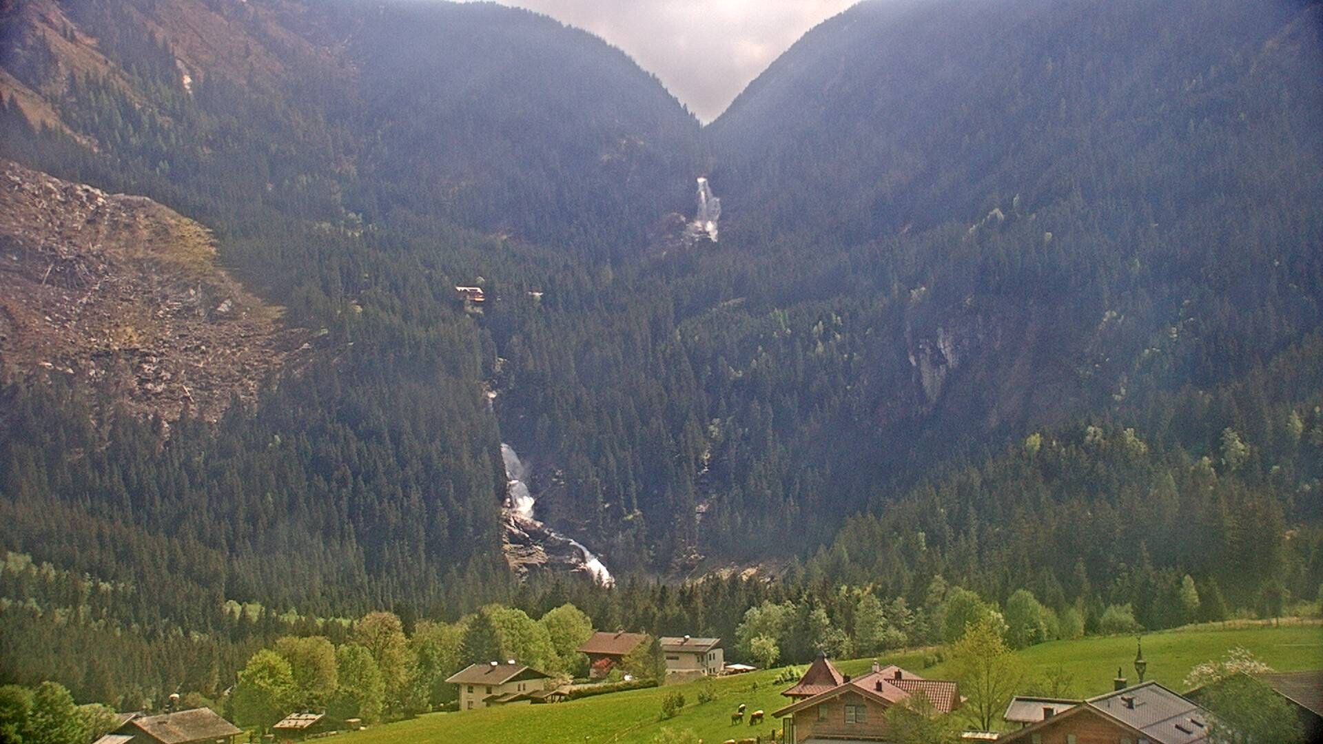 Archiv Foto Webcam Krimmler Wasserfälle nahe Krimml
