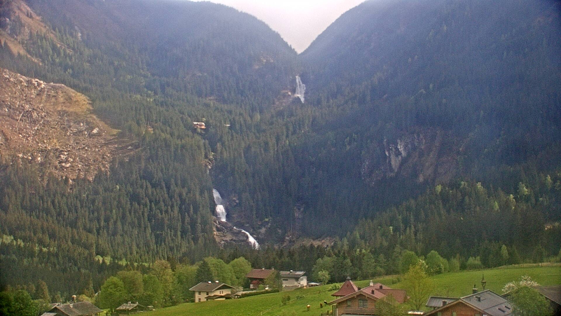 Archiv Foto Webcam Krimmler Wasserfälle nahe Krimml