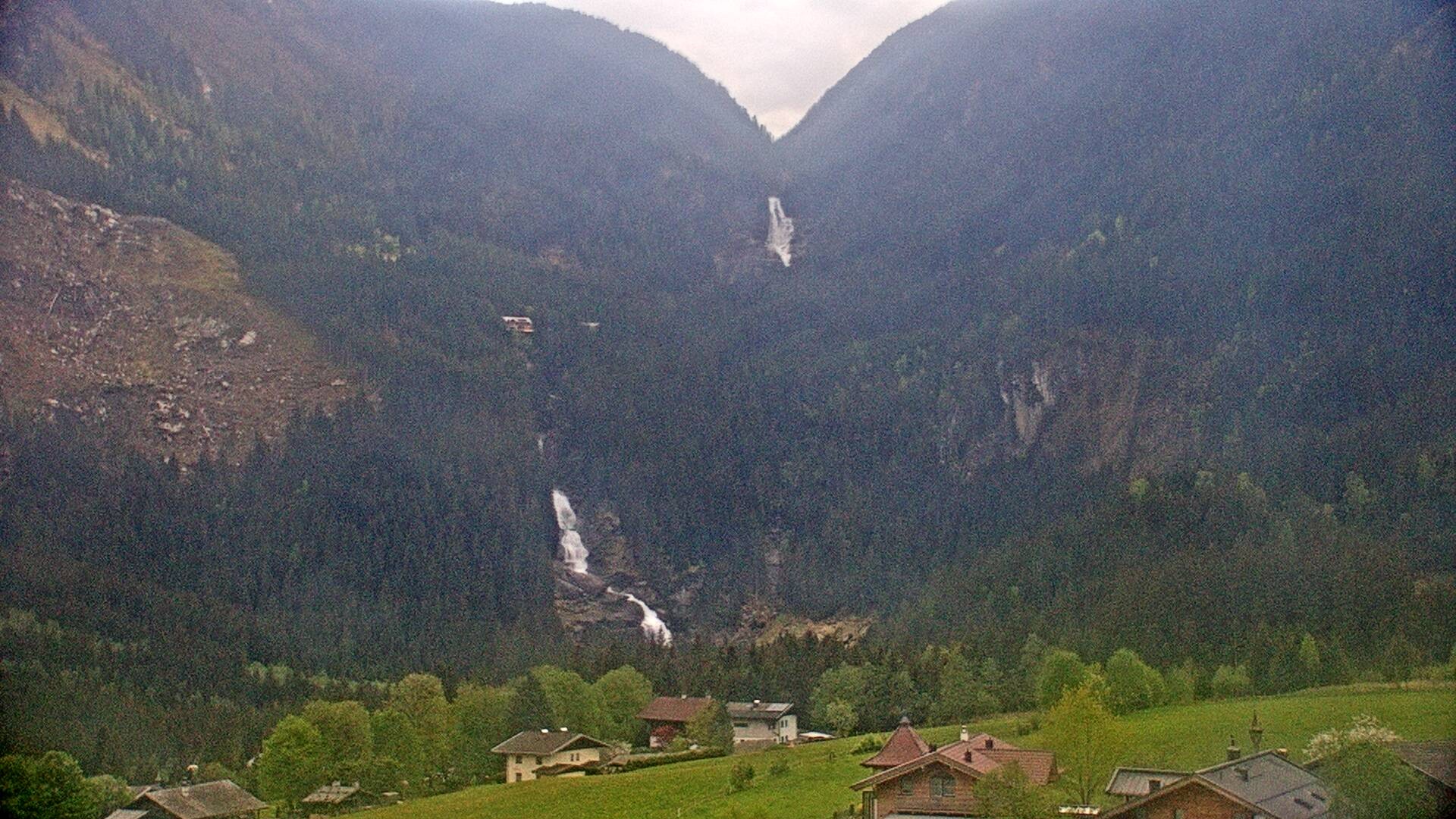 Archiv Foto Webcam Krimmler Wasserfälle nahe Krimml