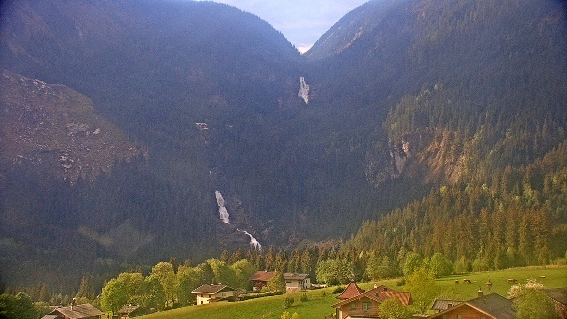 Archiv Foto Webcam Krimmler Wasserfälle nahe Krimml