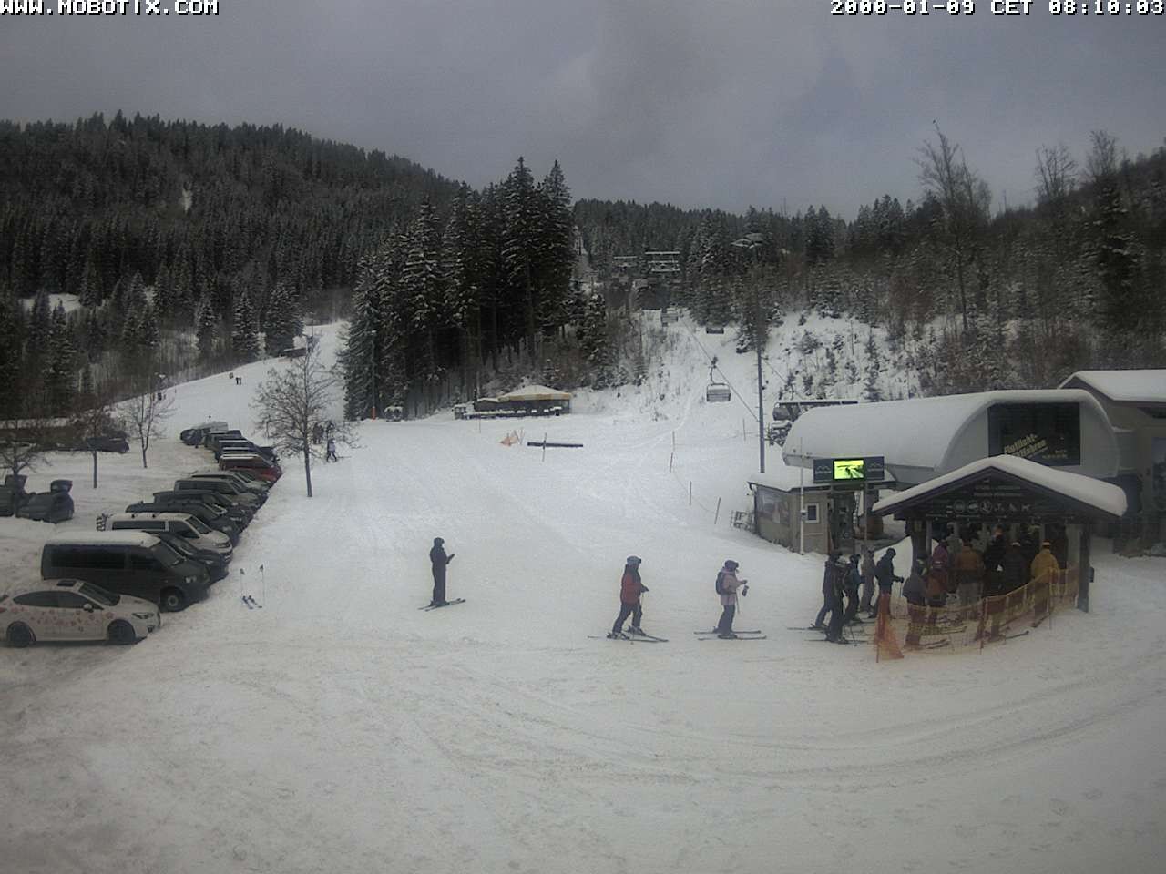 Archiv Foto Webcam Sessellift Stümpflingbahn - Talstation