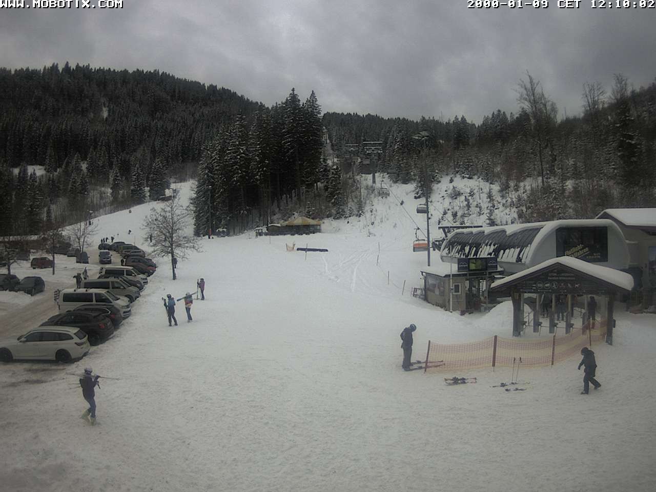 Archiv Foto Webcam Sessellift Stümpflingbahn - Talstation