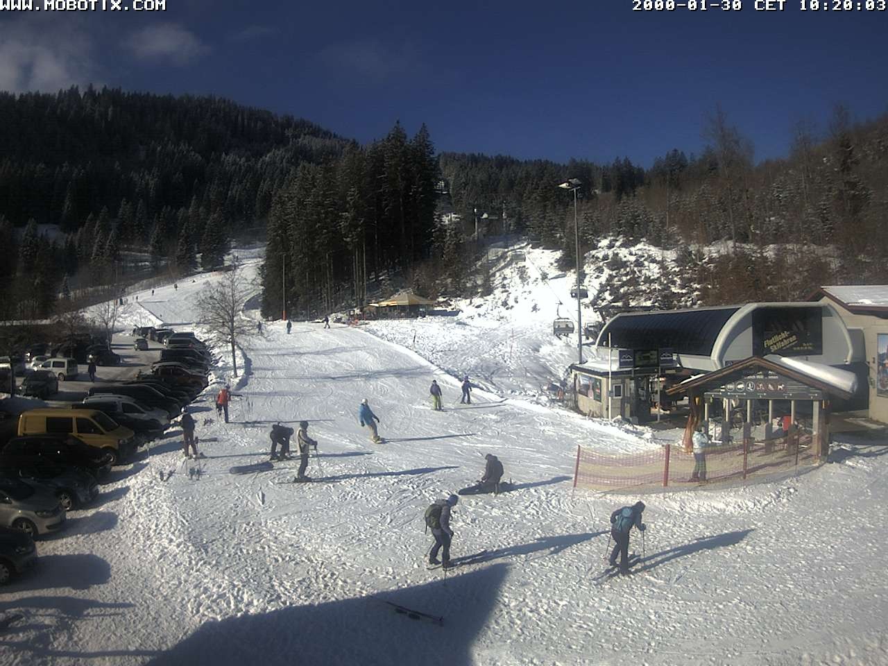 Archiv Foto Webcam Sessellift Stümpflingbahn - Talstation