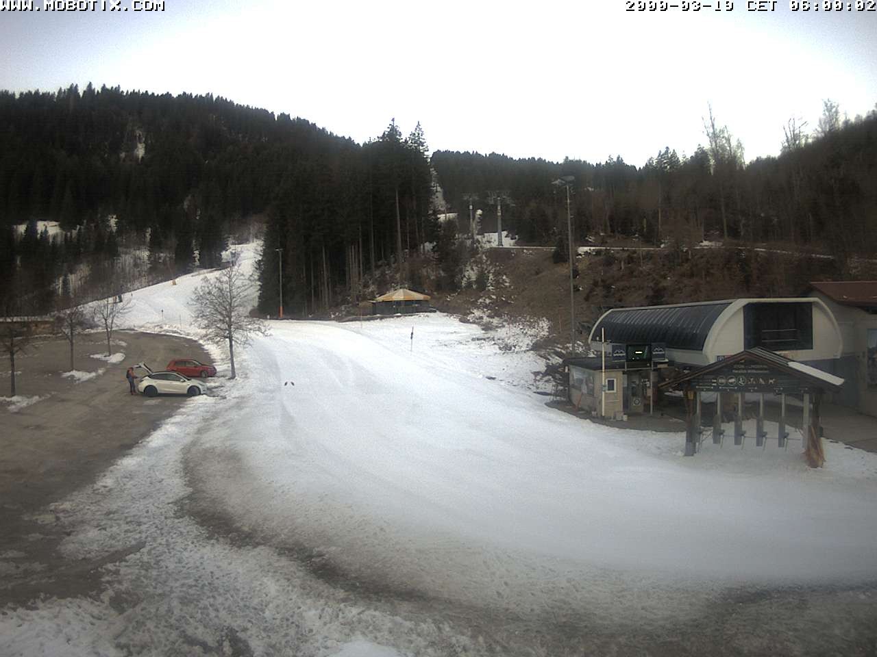 Archiv Foto Webcam Sessellift Stümpflingbahn - Talstation