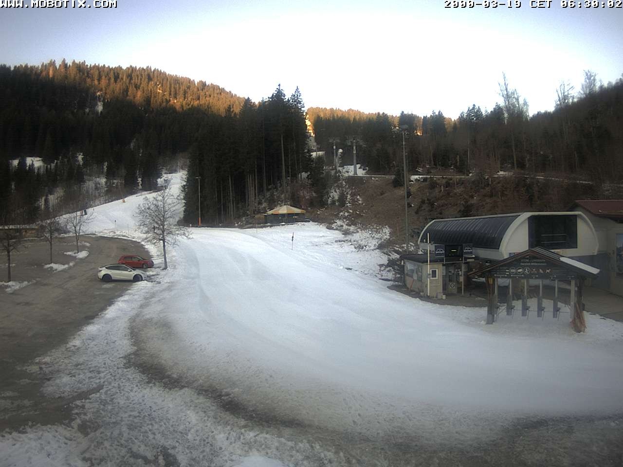 Archiv Foto Webcam Sessellift Stümpflingbahn - Talstation