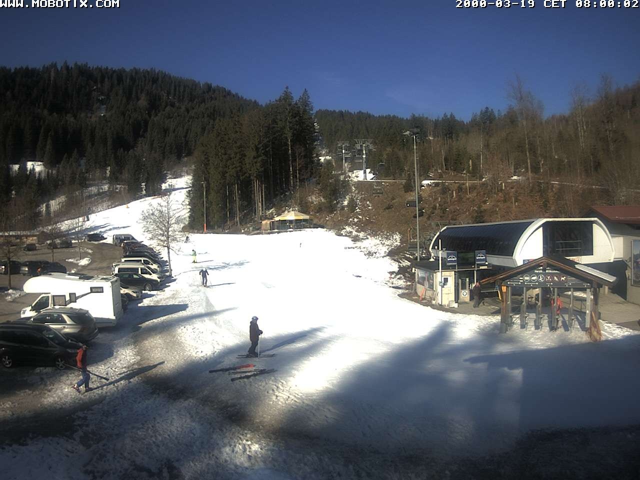 Archiv Foto Webcam Sessellift Stümpflingbahn - Talstation