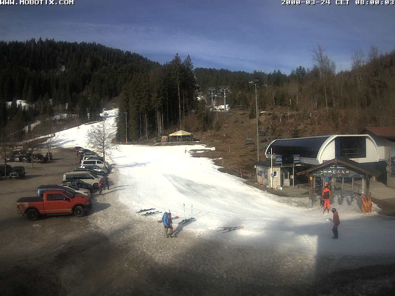 Archiv Foto Webcam Sessellift Stümpflingbahn - Talstation